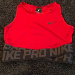 Nike pro top